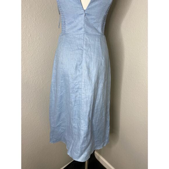 Amanda Uprichard X REVOLVE Cava Midi Dress Sky Blue S - Picture 7 of 11